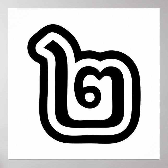 Pôster Script Tailandês Número 2 / Dois / ๒ (Canção) (Frente)