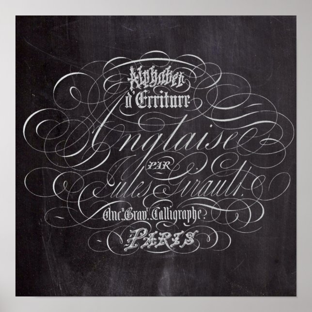 Pôster Scripts Franceses do Quartel russa de Paris (Frente)