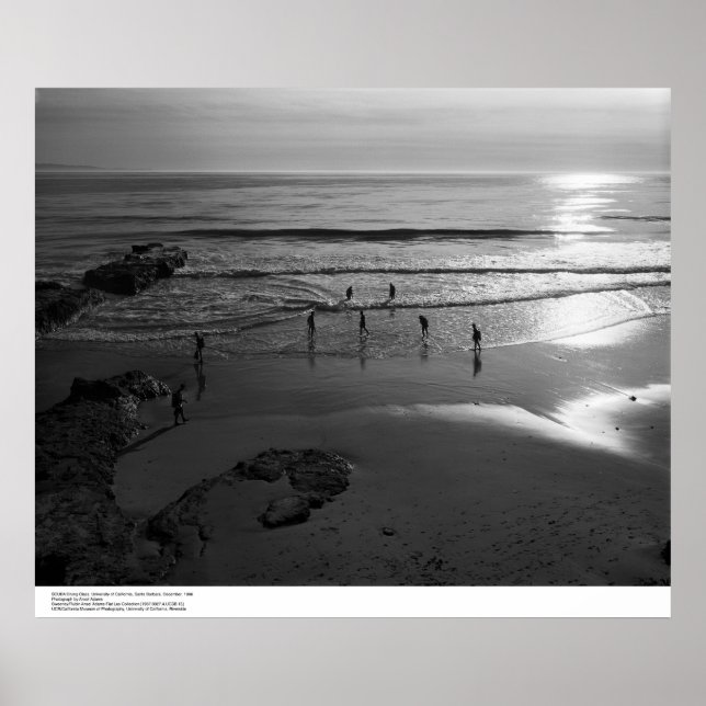 Pôster SCUBA Class, em Sun, dezembro de 1966 (Frente)