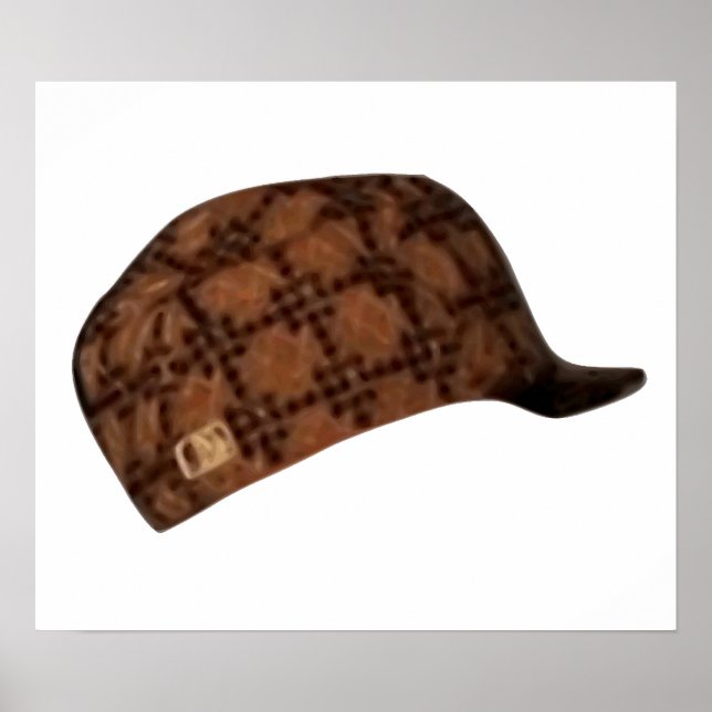 Poster Scumbag Steve Hat Meme (Frente)
