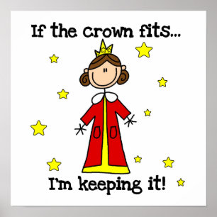 Poster Se a Coroa Ajustado