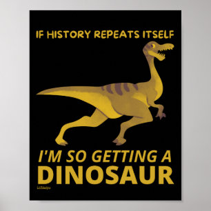 POSTER SE A HISTÓRIA SE REPETIR, EU ESTOU A GANHAR UM DI
