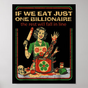 Poster Se Comermos Apenas Um Bilionário, O Resto Cairá