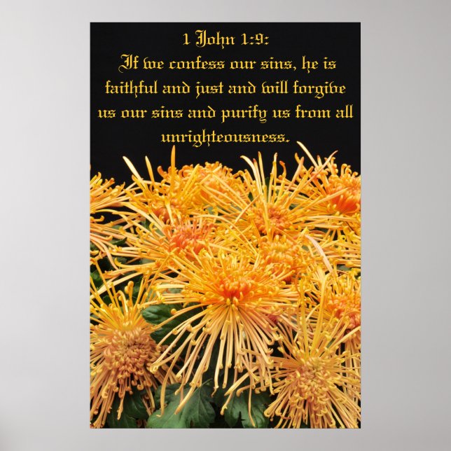 Poster Se confessarmos nossos pecados (Frente)