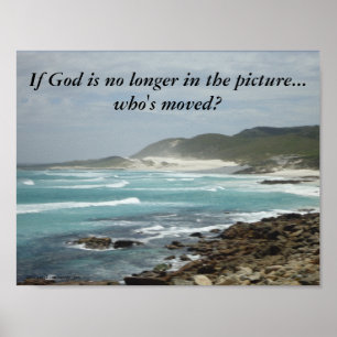 Poster Se Deus não está mais na foto...quem se mudou?