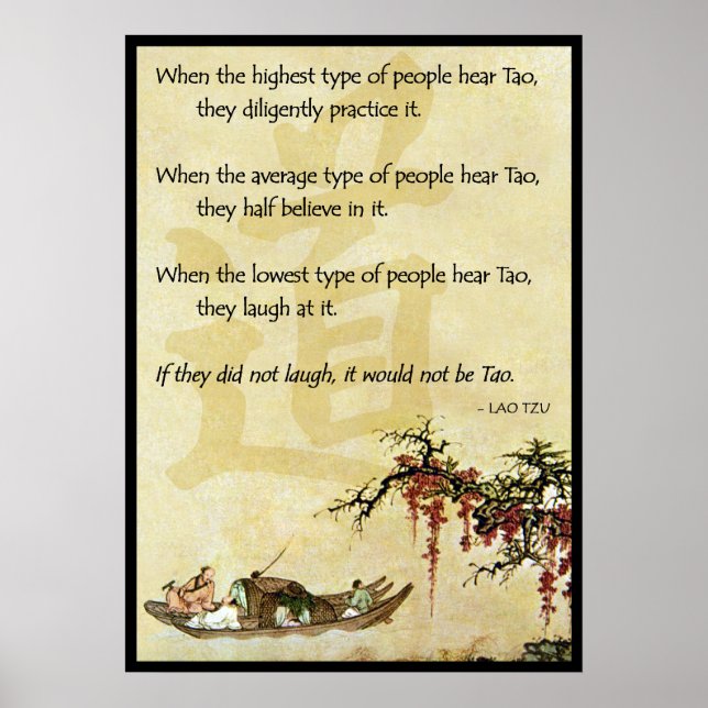 Pôster Se eles não riem, não seria Tao (Frente)