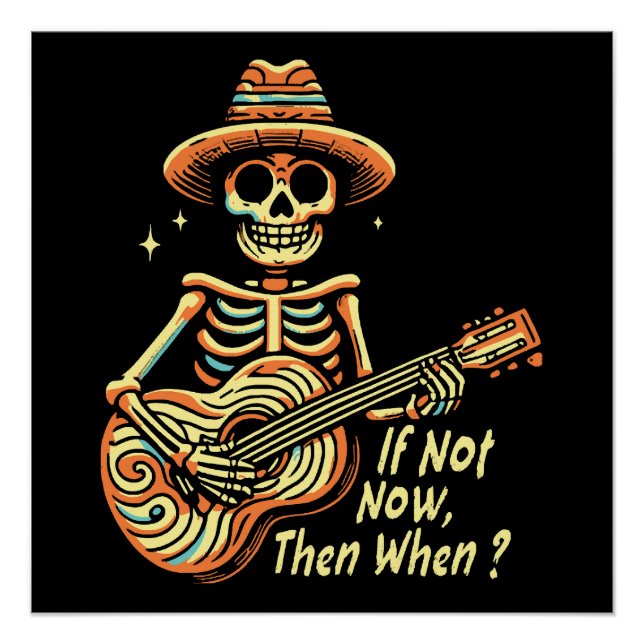 Pôster Se Não Agora, Quando (Frente)