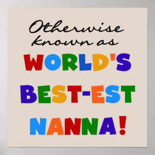 Poster Se não sabido como presentes do Melhor-est Nanna