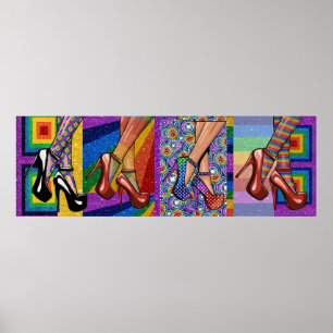 Poster Se o Calçado Ajustado ...