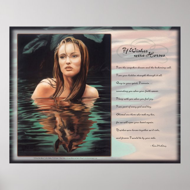 Pôster Se Os Desejos Eram Cavalos (Frente)