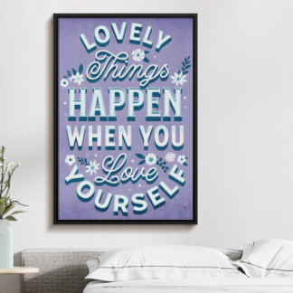 Poster Se perca, divertida motivação de amor próprio