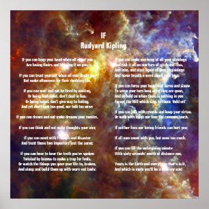 Pôster Se por Rudyard Kipling