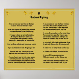 Poster Se por Rudyard Kipling