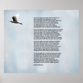 Pôster Se por Rudyard Kipling