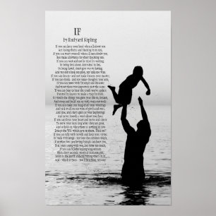 Poster Se por Rudyard Kipling 11 X 17