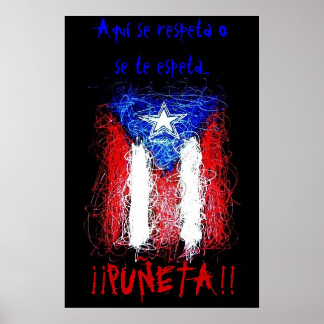 Poster Se Respeta O Se Espeta (Frente)