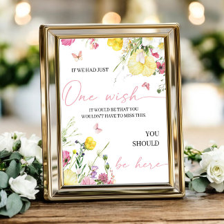 Poster "Se Tivéssemos um Desejo, Você Estaria Aqui