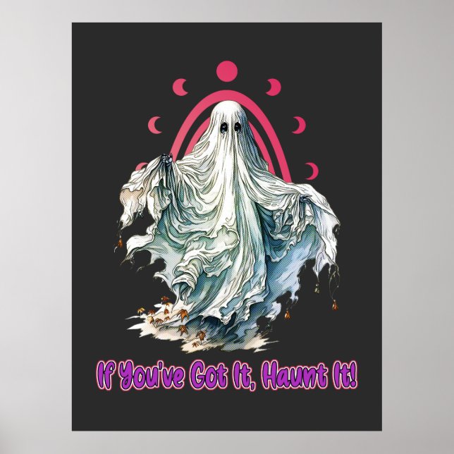 Poster Se você tem isso assombra-lo - Halloween (Frente)