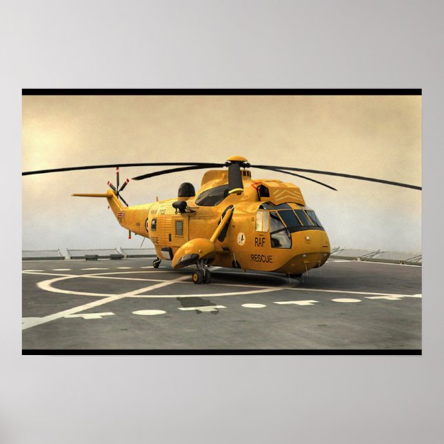 Poster Sea King HAR 3 (Frente)