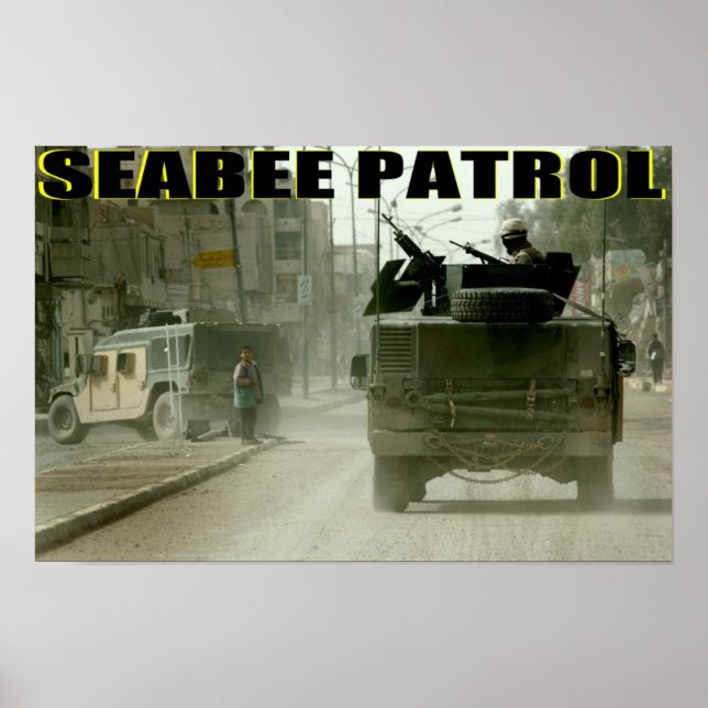 Poster Seabees Can Do (Frente)