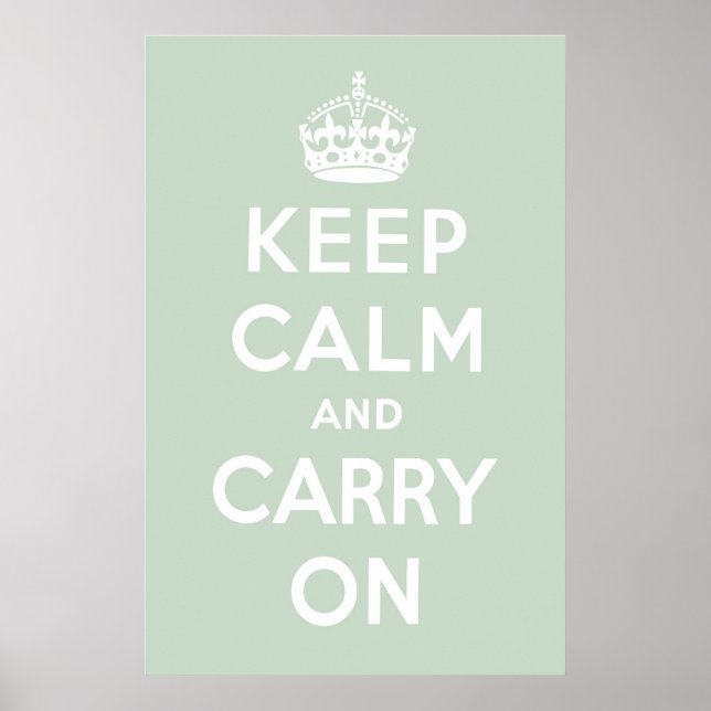 Pôster Seaglass Green (Frente)