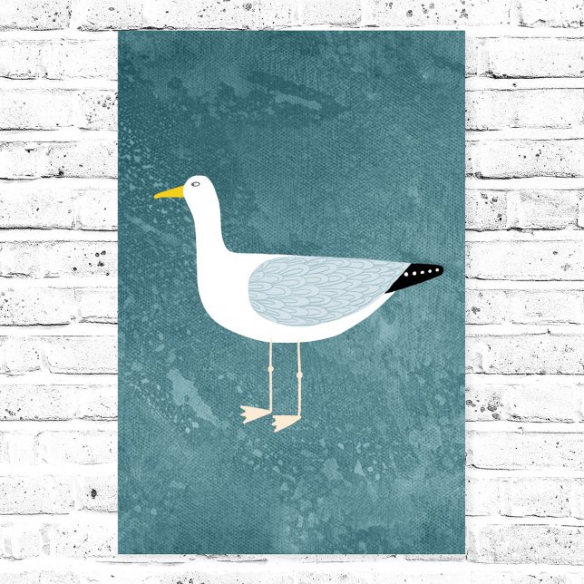 Poster Seagull em Permanente (Seagull poster)