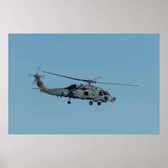 Poster Seahawk MH-60R (Frente)