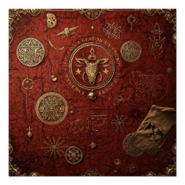 Pôster Seal of the Hidden Order