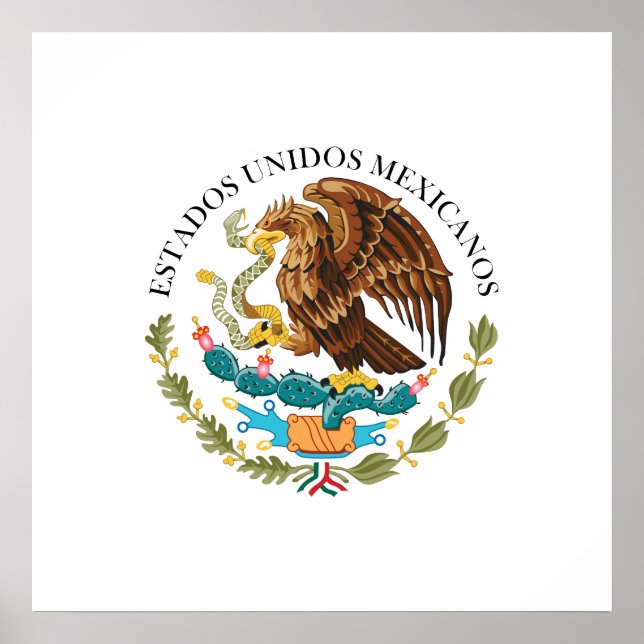 Pôster Seal the Government Mexico, Mexico (Frente)