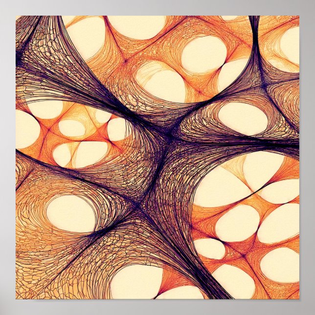 Poster Seamless Electric Abstract Schematic Wallpaper (Frente)