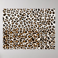 Seamless leopard texture, african animal print
