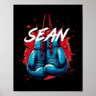 Poster Sean Boxing Nome Personalizado