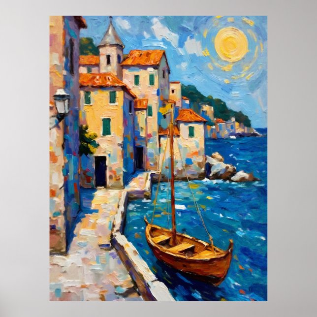 Poster Seaside in Europe (Frente)