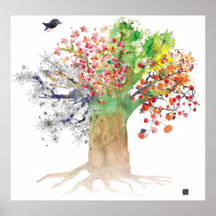 POSTER SEASONSTREE