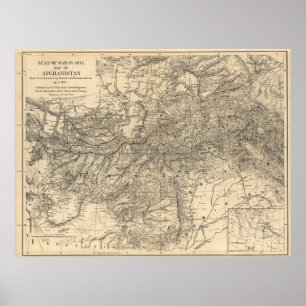 Pôster Seat da guerra: Afeganistão 1878