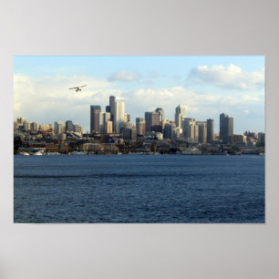 Poster Seattle do centro