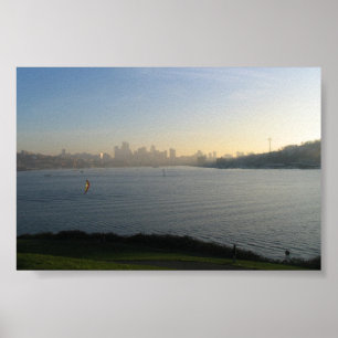 Poster Seattle do centro