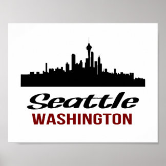 Poster Seattle (tamanho padrão da imagem)