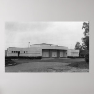 Pôster Seattle, WA - teatro da sótão de luxo