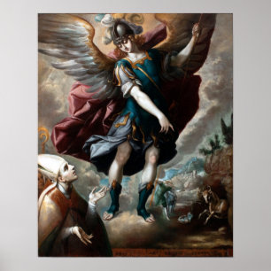 Poster Sebastian López de Arteaga St Michael