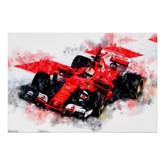 Pôster Sebastian Vettel No.5