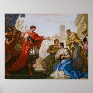 Poster Sebastiano Ricci - A Continuidade de Scipio