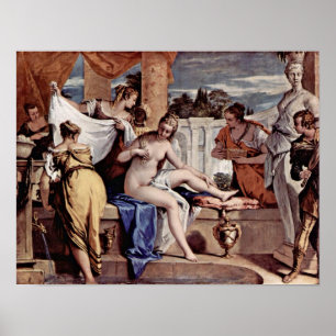 Pôster Sebastiano Ricci - Bathsheba em seu banho,