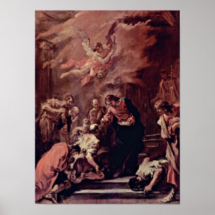 Pôster Sebastiano Ricci - comunhão dos apóstolos