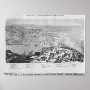 Poster Sebastopol do forte Constantin