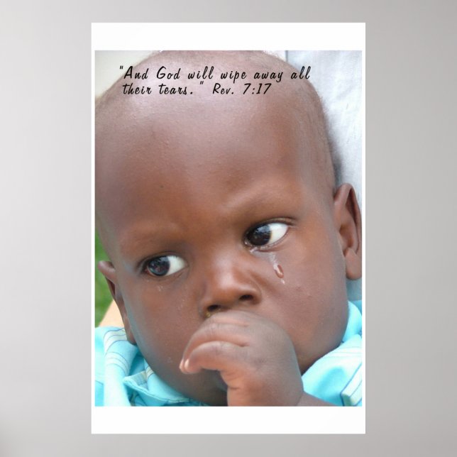 Poster Seca Essas Lágrimas! (Frente)