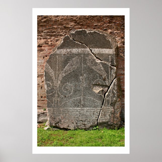 Pôster Seção do Mosaico (Frente)