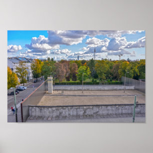 Poster Seção do Muro de Berlim, Alemanha