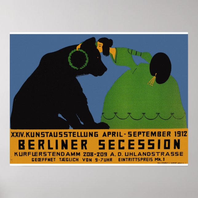 Poster Secessão de Berlim (Frente)