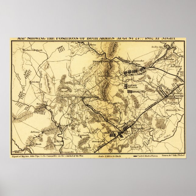 Poster Second Battle of Bull Run 3 (Frente)